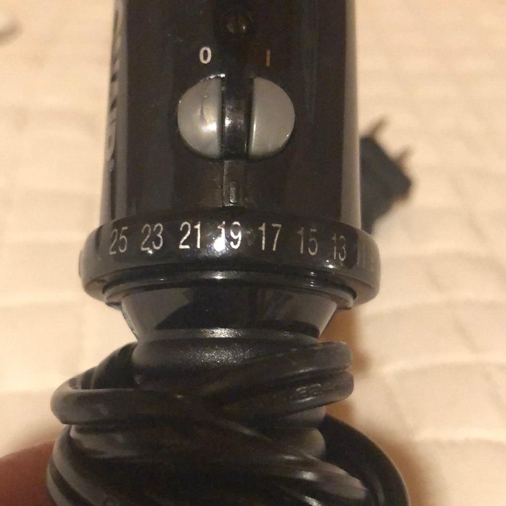 Hair curling iron